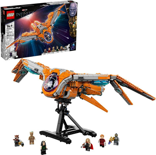 Lego-marvel The Guardians Ship Mod 76193 Space Battleship