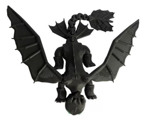 Figura Chimuelo Articulado Como Entrenar A Tu Dragon