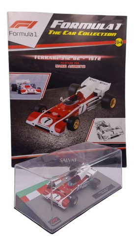 Coleccion Salvat F1 N°84 Ferrari 312 B2 1972 Mario Andretti