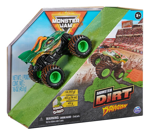 Camión Monster Jam Truck Original + Arena Y Accesorios  -30%