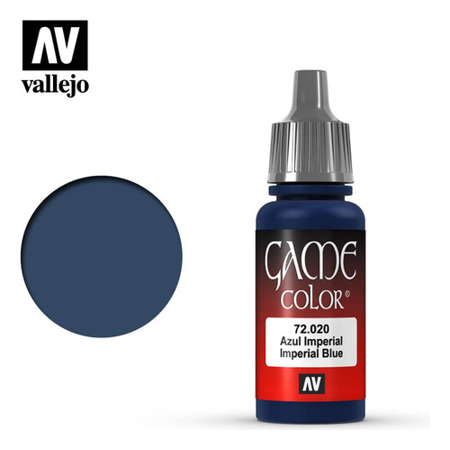 Game Color 17ml.020-azul Imperial
