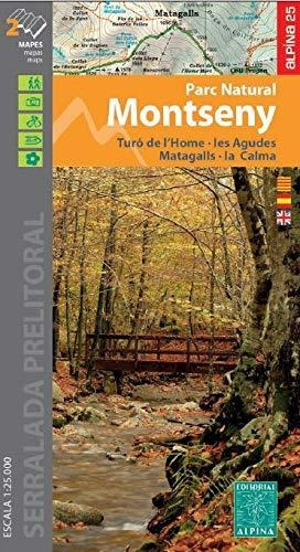 P. N. Montseny 1: 25.000