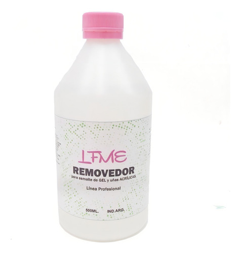 Removedor Para Esmalte En Gel Y Uñas Acrílicas Lfme