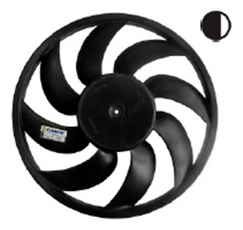 Helice Electroventilador Peugeot 206 207 Chevrolet Aveo