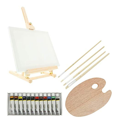 Us Art Supply® Juego De Caballete De Mesa De Estudio