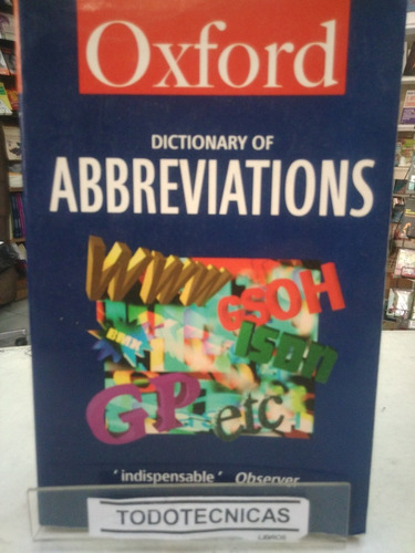 Oxford Dictionary Of Abbreviations -estado Perfecto -vv
