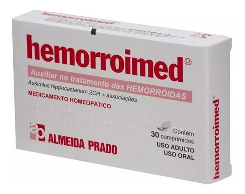 Hemorroimed 30 Comprimidos - Ap - Almeida Prado