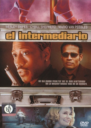 Dvd Original El Intermediario - Snipes Shepherd Van Peebles