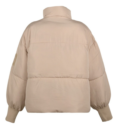 Campera De Abrigo Hang Loose Mujer Cmp2008c1-bei/bei