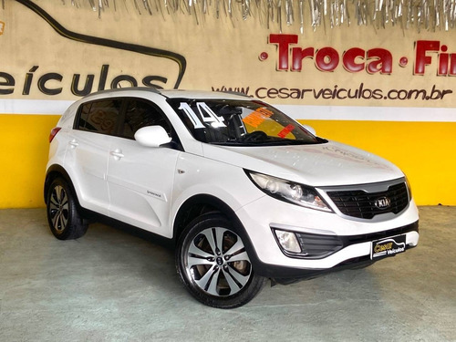 Imagem 3 de 10 de Kia Sportage 2.0 Lx 2014 Flex - Automático - Multimidia