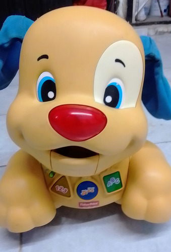 Fisher Price Perrito Andadera Bebé Luz Sonido Correpasillos Café Claro (Usado)