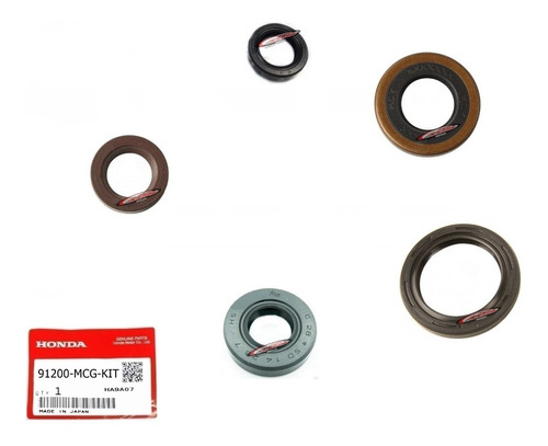 Kit Retenes Motor Original Honda Nx 400 Falcon Moto Sur