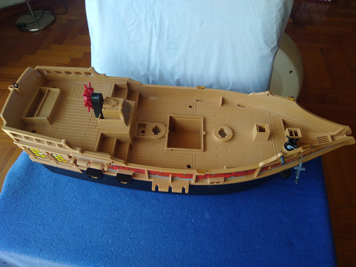 Playmobil Barco Pirata, Casco Y Accesorios S/muestra Fotos