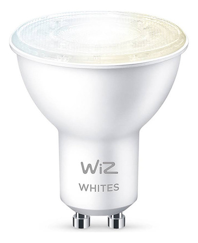 Lámpara Dicroica Led Blanca Con Wifi 4,9w Gu10 -wiz