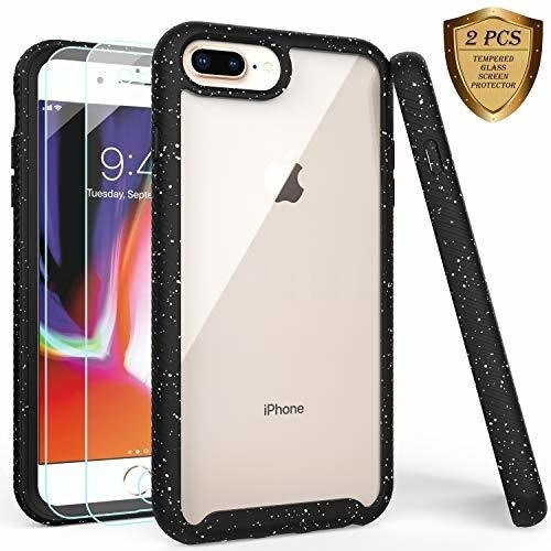 iPhone 7 Plus CaseiPhone 8 Plus Funda Con Protector De Panta