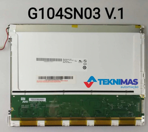 Lcd G104sn03 V.1 Frontal Injetora Chen Hsong Smv 210 Cdc 300