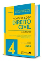 Comprar Livro Novo Curso De Direito Civil Volume 4 - Contratos - 8a Edição 2025 - Pablo Stolze Gagliano, Rodolfo Pamplona Filho