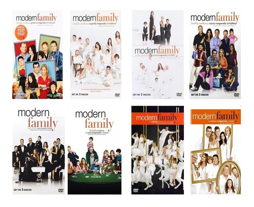 Modern Family Paquete Temporadas 1 2 3 4 5 6 7 8  Dvd