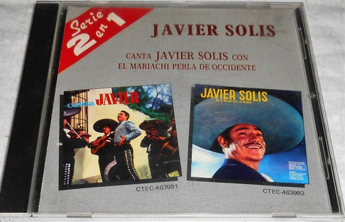 Javier Solís 2 Cd En 1 Con Mariachi Perla De Occidente Canta