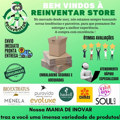 Shampoo Condicionador 250ml Bio Extratus Umectante Óleo Coco