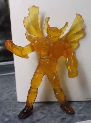 Vintage Figura Transparente De Los Caballeros Del Zodiaco!