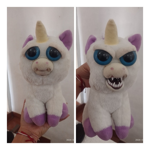 Festy Pet Unicornio Glenda Mascota Interactiva Original (Usado)