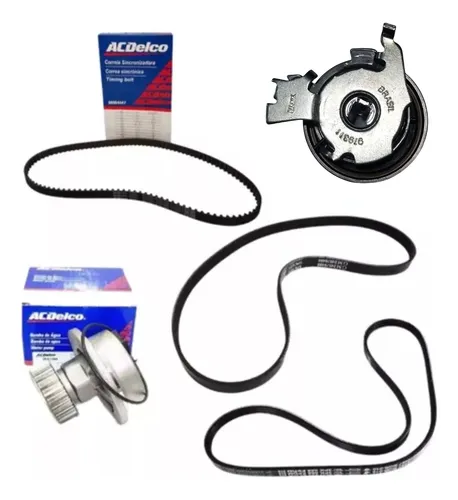 Kit Distribucion+bomba + Correas Poly V Chevrolet Onix 13/24