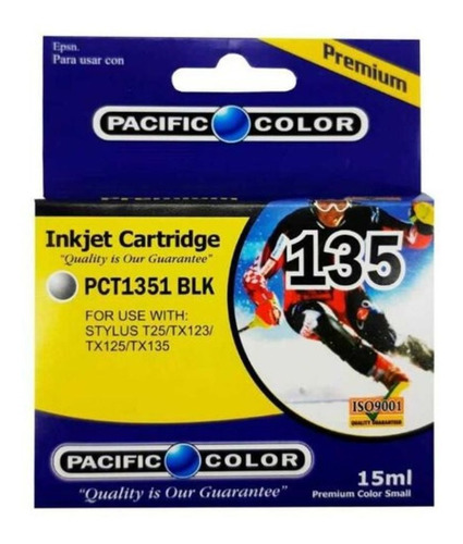 Tinta 135 Black Alternativa Pacific Color