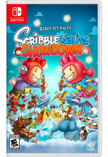 Imagen 1 de 10 de Scribblenauts Showdown Nintendo Switch Juego Fisico Original