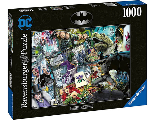 Rompecabezas Batman Dc Comics Joker 1000 Pz Ravensburger