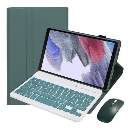 3pcs Funda Con Teclado Y Ratón Para Samsung Tab A7 Lite