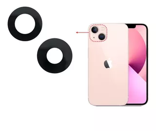 Visor Lente Cristal Para Camara Trasera De iPhone 13