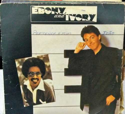 Compacto Paul Mccartney - Stevie Wonder - Ebony And Ivory 