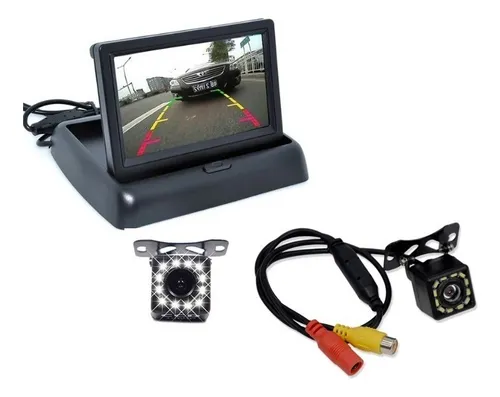 comprar Cámara Para Auto Retroceso Con Monitor Plegable