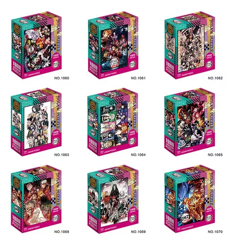 Em promoção! Demon Slayer Quebra-cabeças De 1000 Peças De Anime Japonês  Quebra-cabeça Para Crianças Agatsuma Zenitsu Montagem De Brinquedos  Educativos, Jogos De