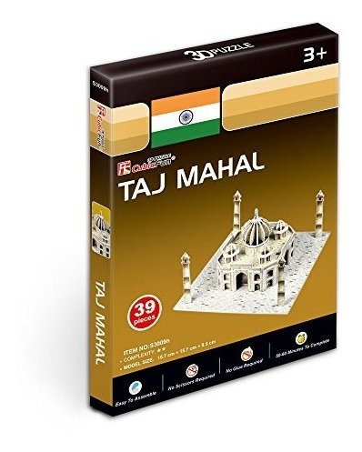 Taj Mahal Puzzle Cubicfun S3009h 32 Piezas