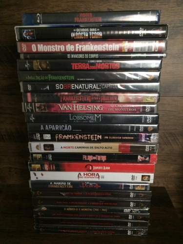 Coleção De Terror (23 Filmes Lacrados) Originais