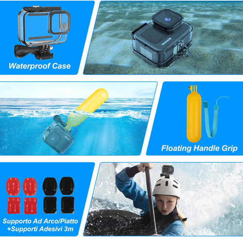 Kuptone Paquete De Accesorios 52 En 1 Para Gopro Hero 11/gop