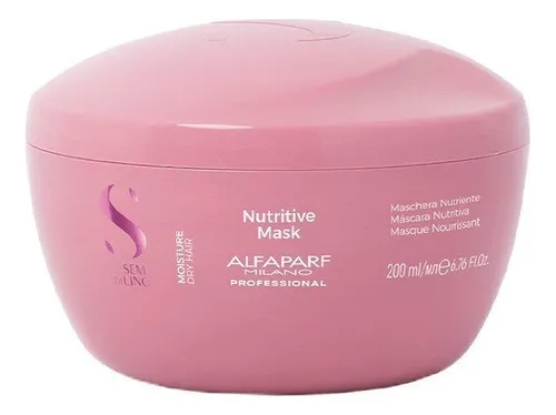 Máscara Capilar Alfaparf Milano Semi Di Lino Moisture 200 Ml