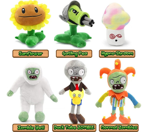 Juego De Zombis, Muñecas 6 Toys Zombies