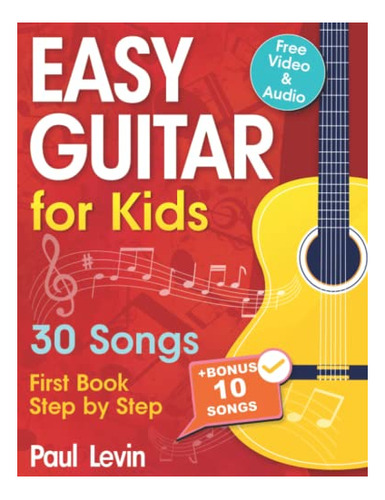 Book : Easy Guitar Lessons For Kids Video Beginner Guitar..