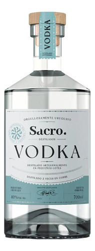 Vodka Sacro 700 Ml
