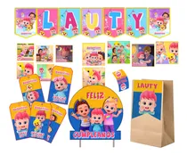 Comprar Candy Bar Kit Imprimible Cumpleaños Bebefinn Nuevo
