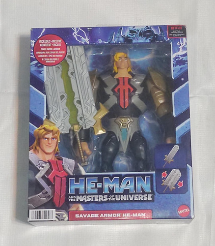 He-man And Masters Of The Universe Savage Armor (Usado)