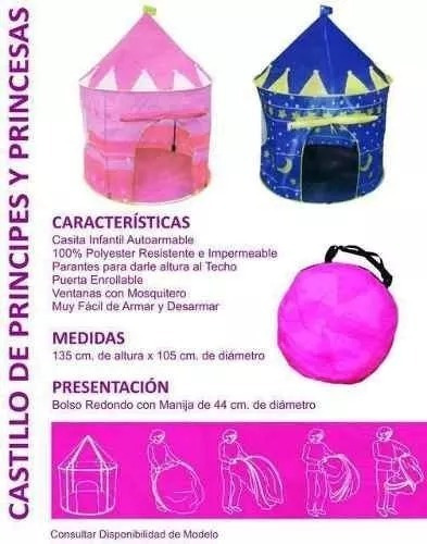 Castillo De Príncipe / Princesa. Envio Gratis Lima Norte