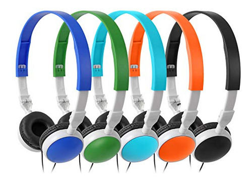 Auriculares Infantiles Keewonda - 5 Pares Kw-n05 Multi
