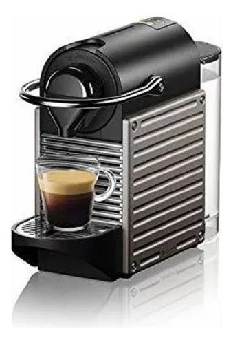 Máquina Para Café Nespresso Pixie Con Aeroccino De Breville. Color Negro