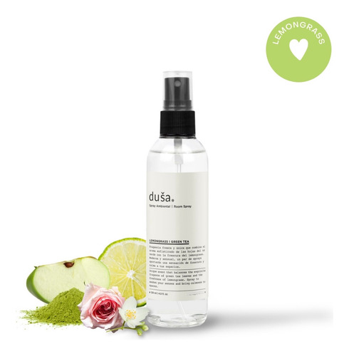 Dusa Spray Aroma Lemongrass Para Aromatizar Ambientes, Linos