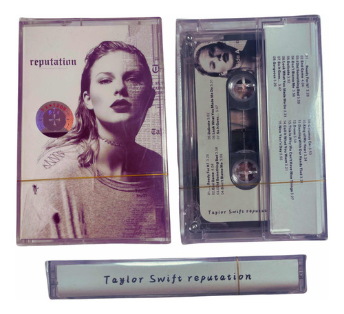Fita. K7 Cassete - Taylor Swift - Reputation