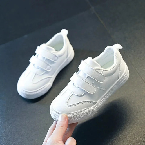 Zapatillas De Velcro Para Niños Pequeños, Zapatos Casuales P